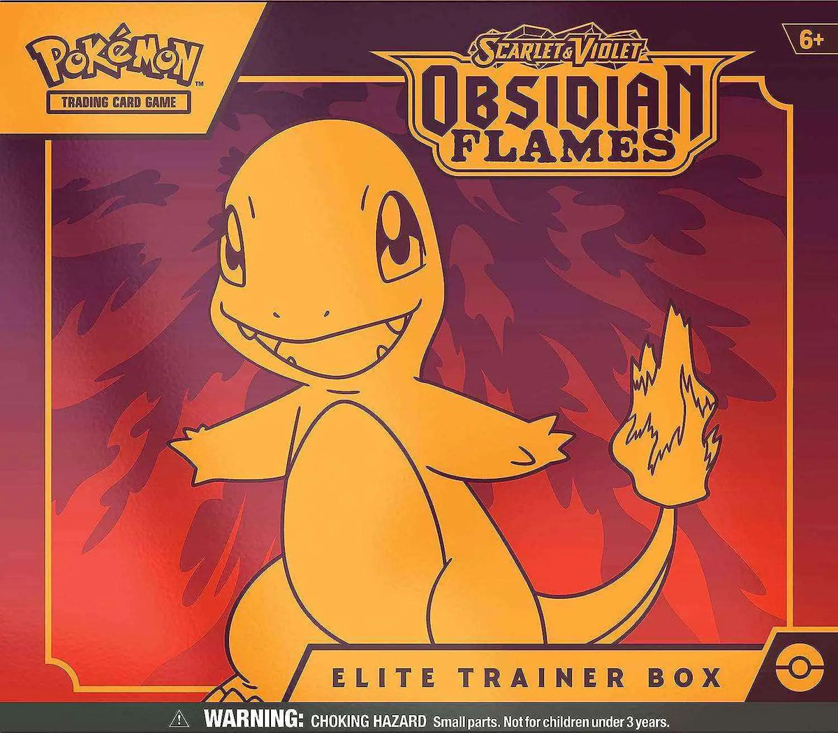 Pokémon - Scarlet & Violet: Obsidian Flammen Top Trainer Box - DE