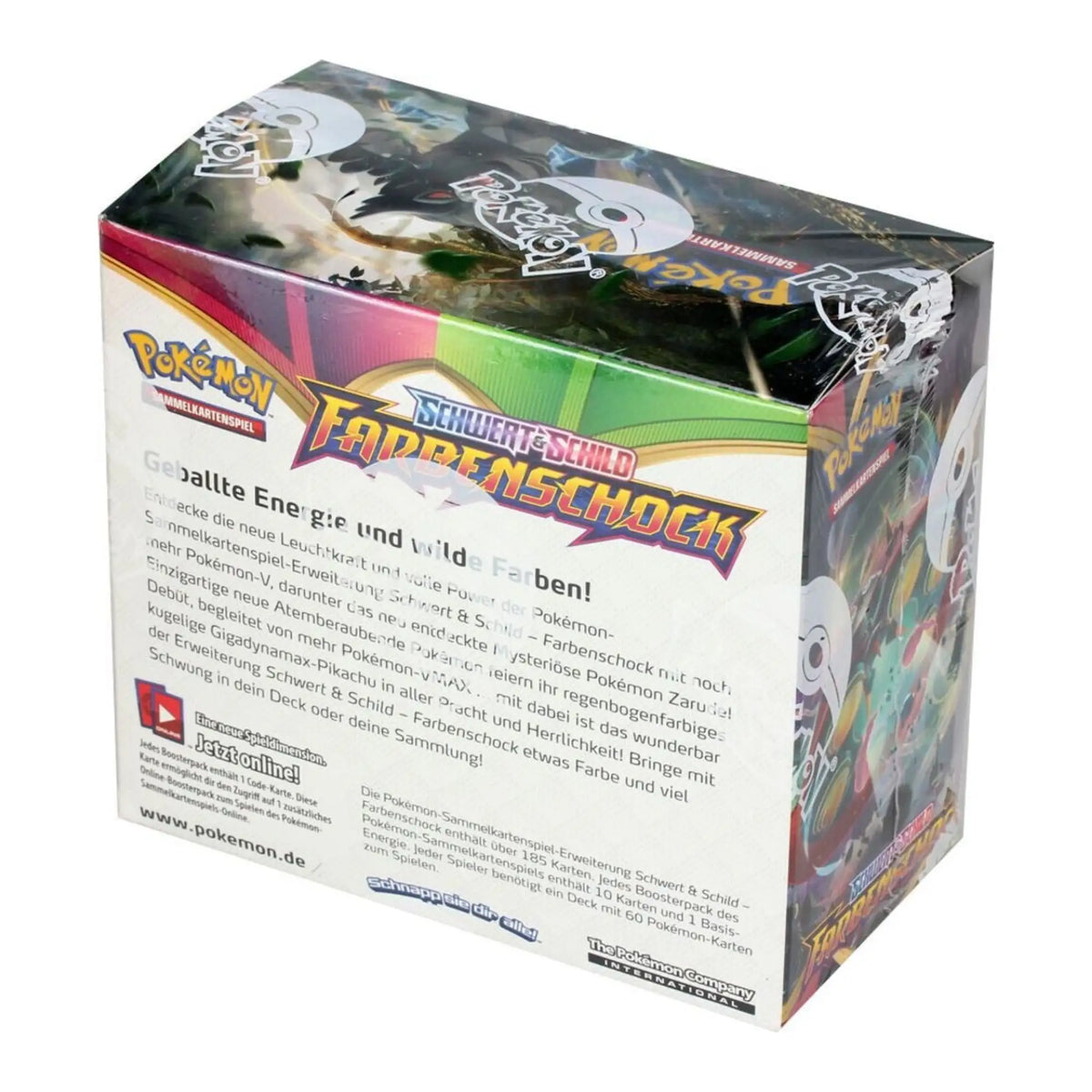 Pokémon - Schwert & Schild: Farbenschock Booster Display - DE