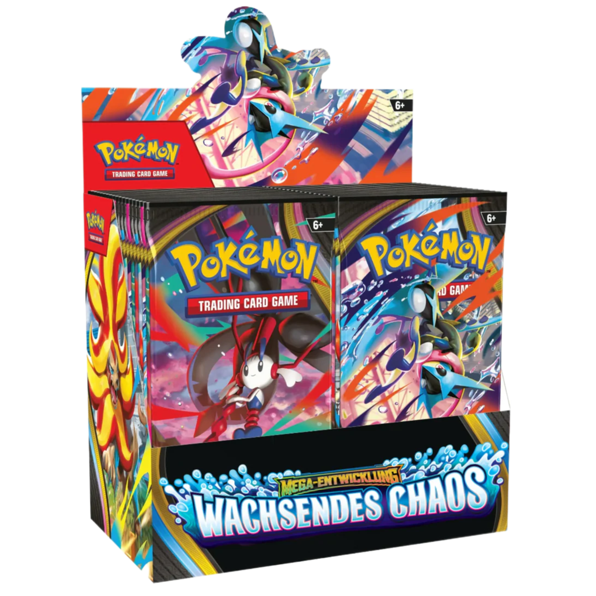Pokémon - Mega-Entwicklung: Wachsendes Chaos Booster Display - DE