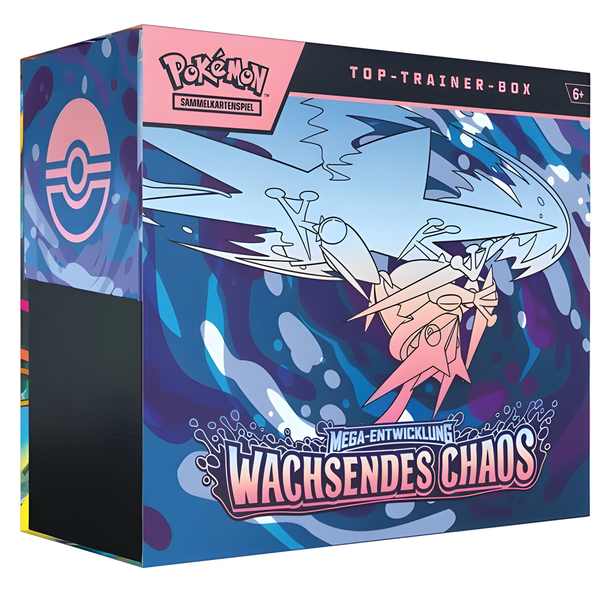 Pokémon - Mega-Entwicklung: Wachsendes Chaos Top Trainer Box - DE