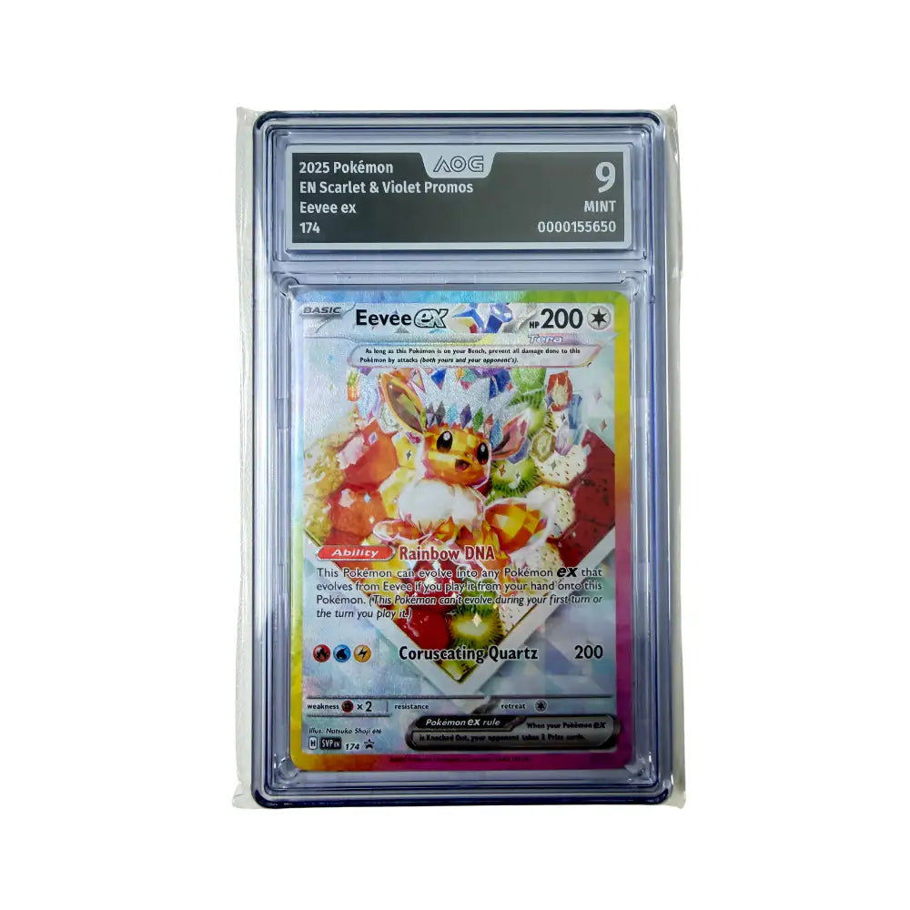 Pokémon - Eevee ex #174 (Scarlet & Violet Promo) – AOG 9 Mint