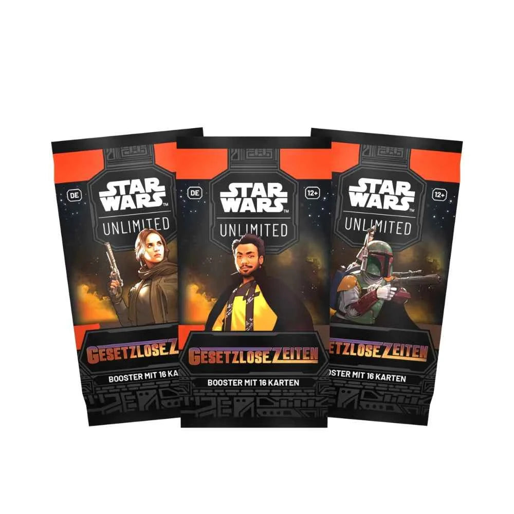 Star Wars: Unlimited - Gesetzlose Zeiten Booster Display - DE