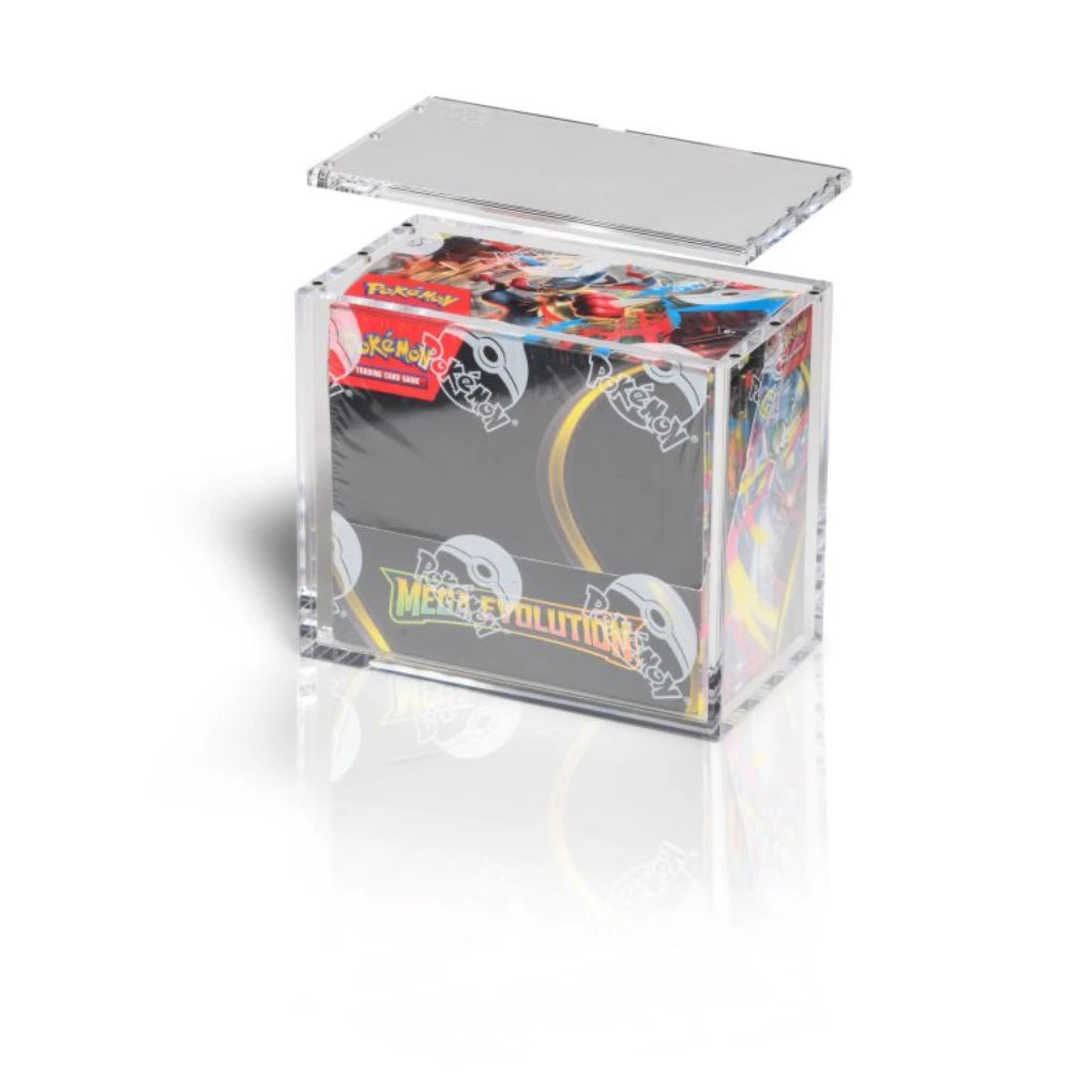 The Acrylic Box - Pokémon Booster Box Acrylic Case German & English