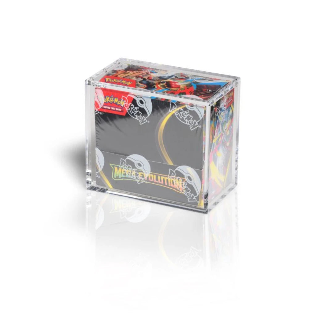 The Acrylic Box - Pokémon Booster Box Acrylic Case German & English