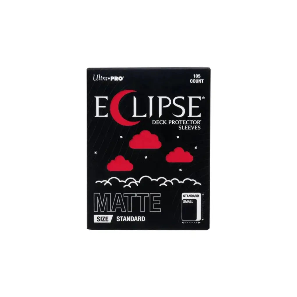 Ultra Pro - Eclipse Matte Kartenhüllen Apfelrot | 105 Stück