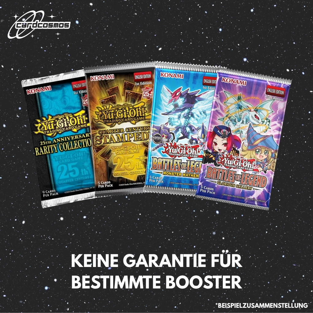 Yu-Gi-Oh! Mystery Booster Set English – 4 different random Boosters