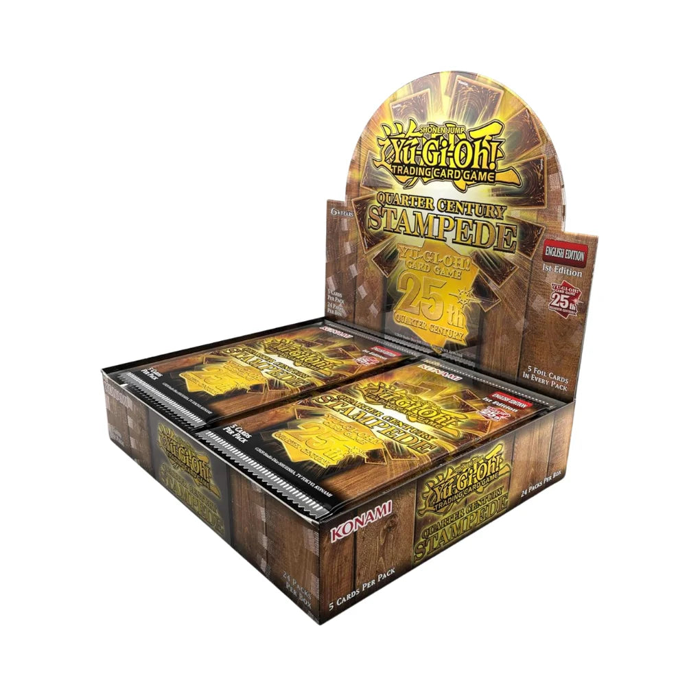 Yu-Gi-Oh! Quarter Century Stampede Booster Box - EN