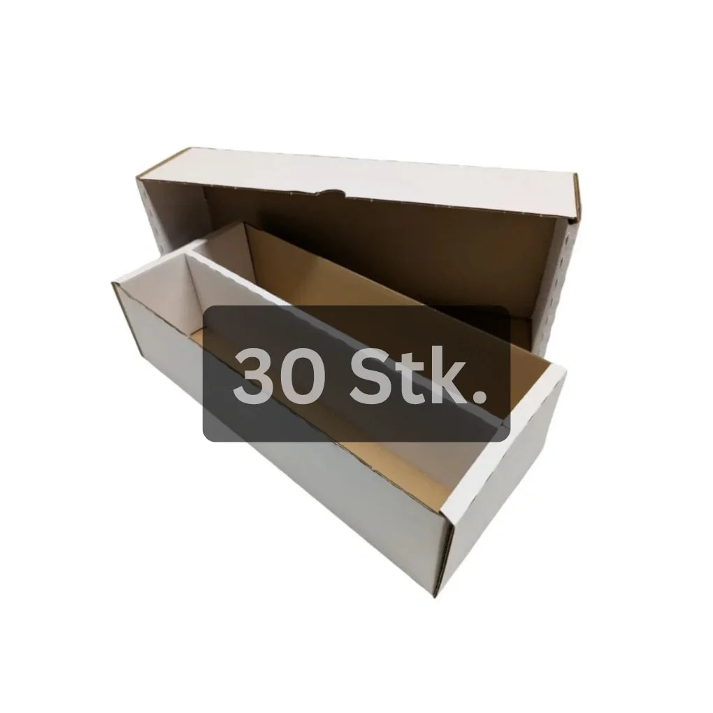cardcosmos Kartenboxen für 2000 Karten – Storage Boxen mit 2 Reihen
