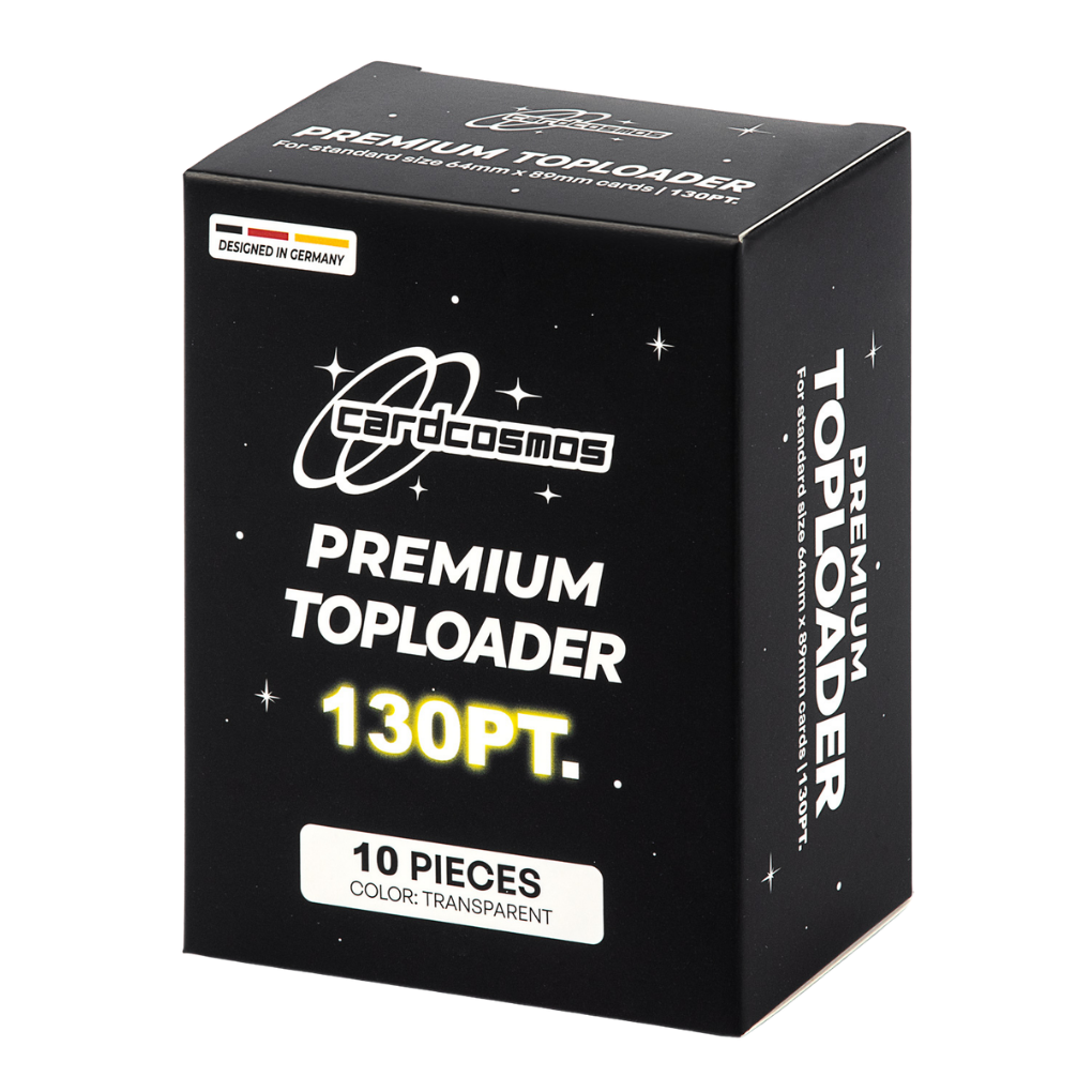 cardcosmos - 3" x 4" Premium Top Loader 130PT | 10 stk
