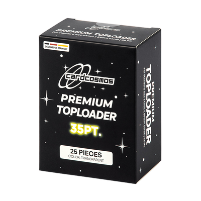 cardcosmos - 3" x 4" Premium Top Loader 35PT | 25 stk