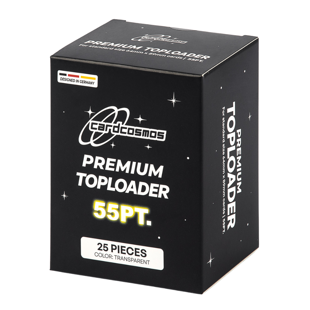 cardcosmos - 3" x 4" Premium Top Loader 55PT | 25 stk