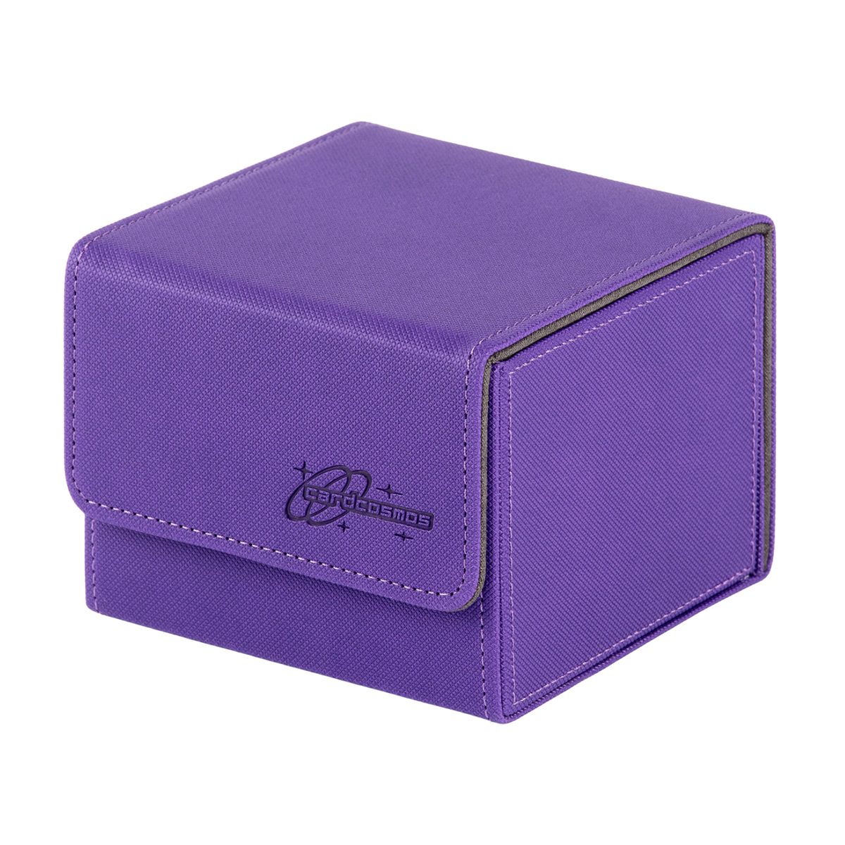 cardcosmos - 60+ Premium Toploader Deck Box - Lila