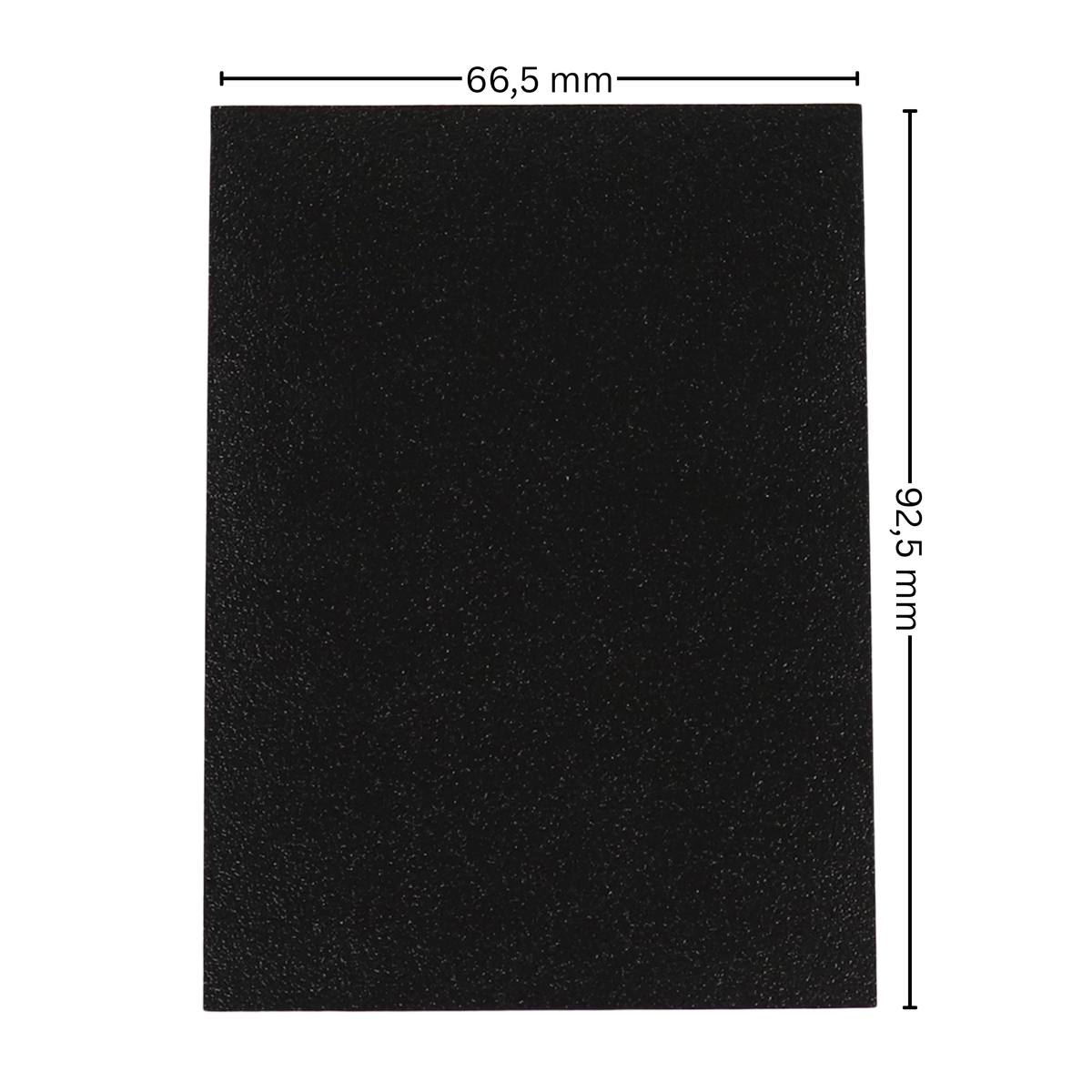 cardcosmos - Premium Matte Sleeves Black | 100 pcs