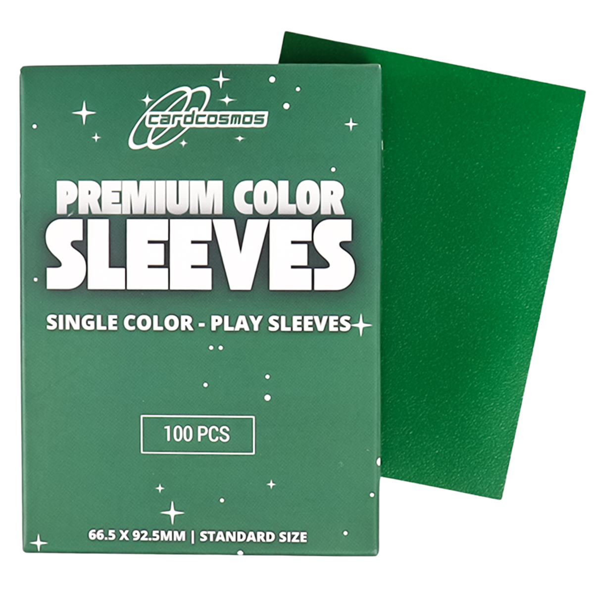 cardcosmos - Premium Matte Sleeves Green | 100stk