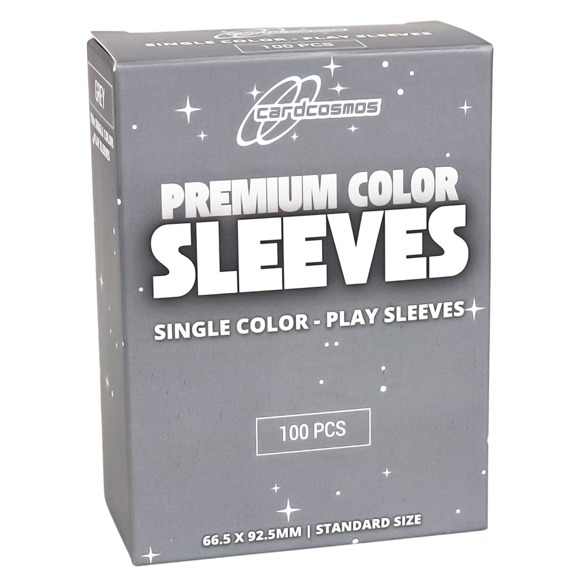 cardcosmos - Premium Matte Sleeves Grey | 100stk