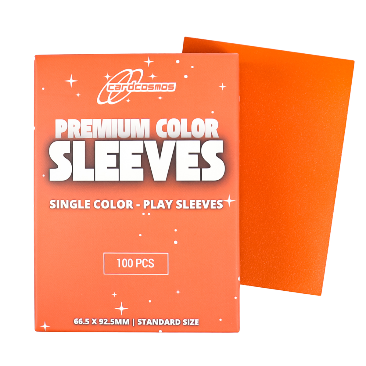cardcosmos - Premium Matte Sleeves Orange | 100stk