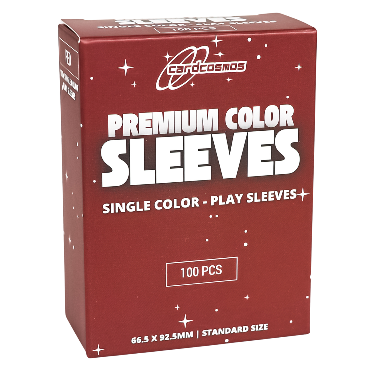 cardcosmos - Premium Matte Sleeves Red | 100stk