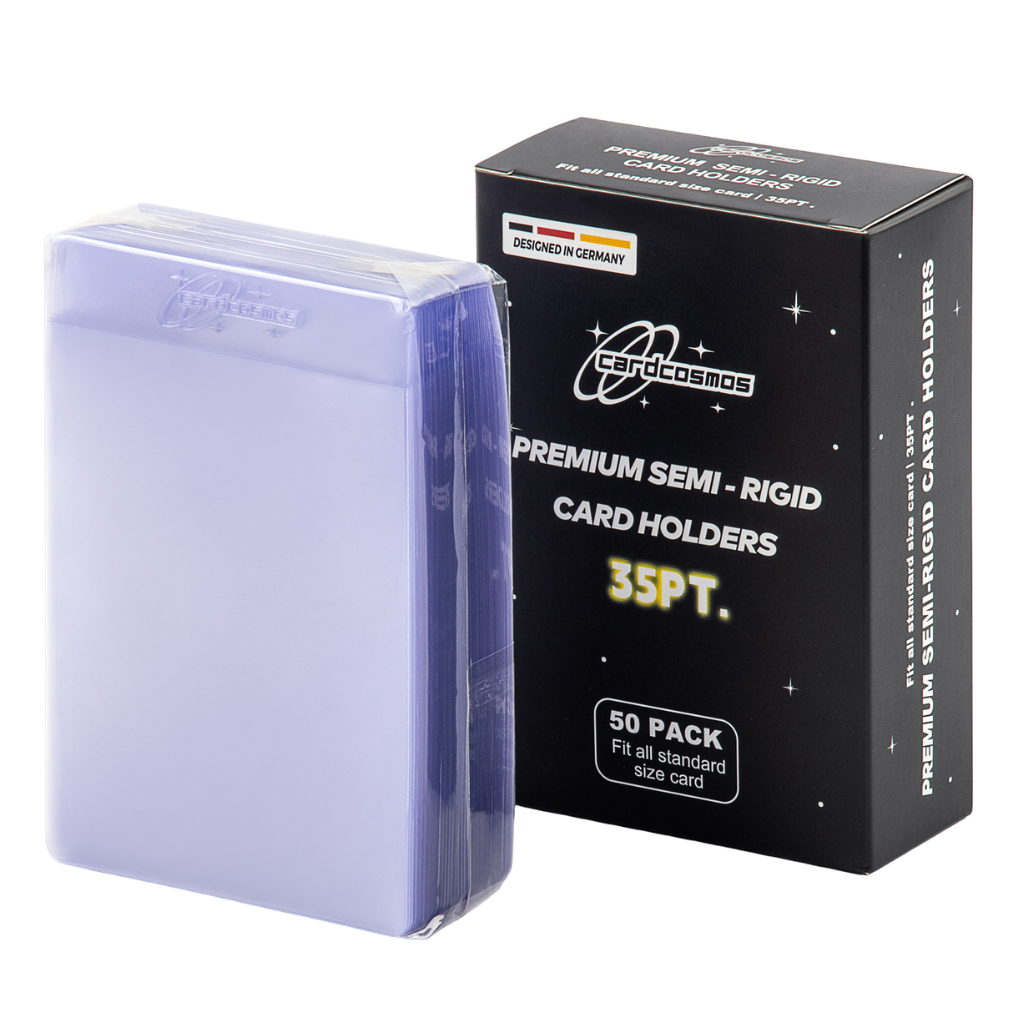 cardcosmos - Premium Semi-Rigid Card Holders 35PT | 50stk