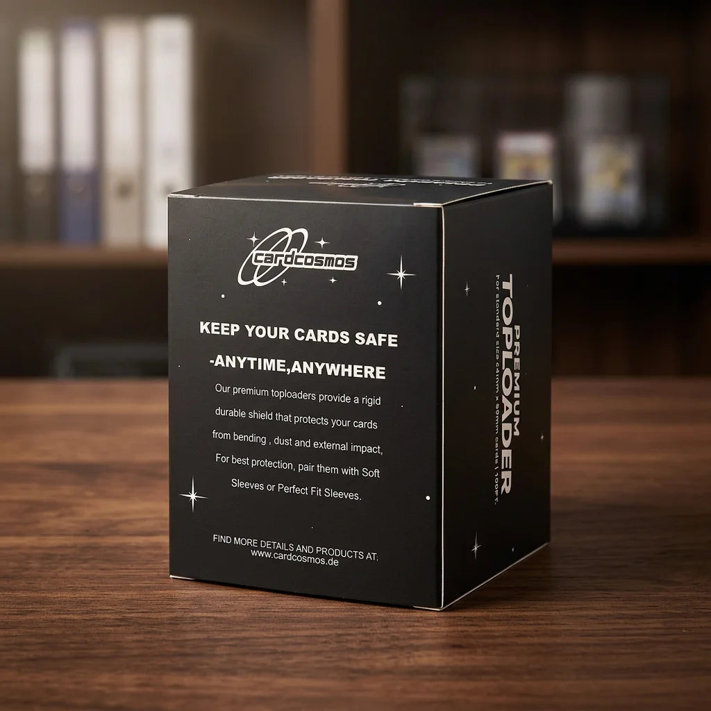 cardcosmos - 3" x 4" Premium Top Loader 100PT | 25 stk