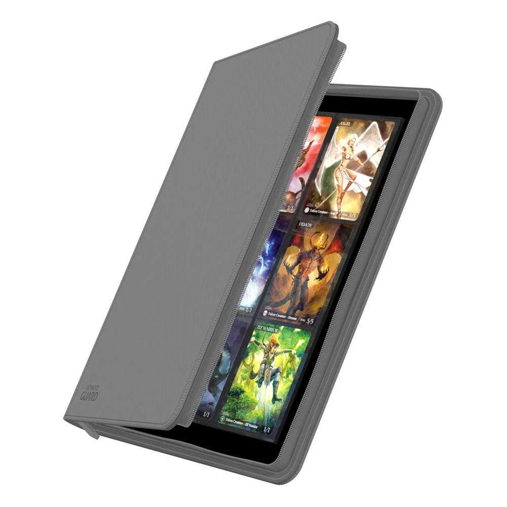 Ultimate Guard Zipfolio 360 18-Pocket Xenoskin Gray
